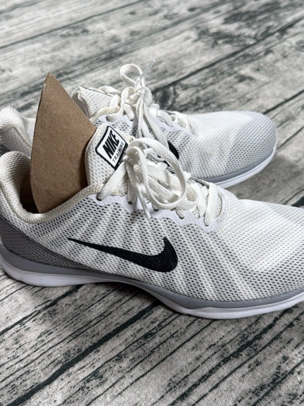 Nike In Season TR 6 Training Sneakers Women's Size 6 White/Grey